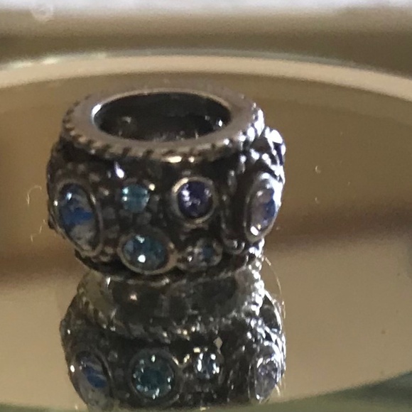Jeweled Pandora style charm - Picture 1 of 2